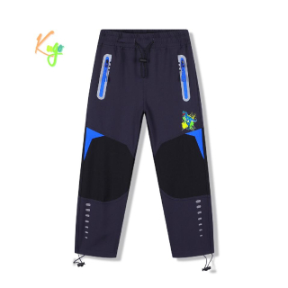 Chlapecké softshellové kalhoty letní Kugo HK8580 šedé, vel. 98-128